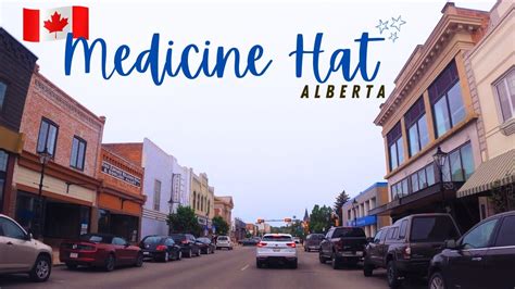 Tour around City of MEDICINE HAT, Alberta | Canada [4K]- Alberta’s 6th ...