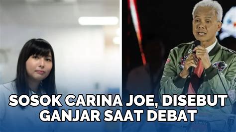 SOSOK Carina Joe Disebut Ganjar Saat Debat Ternyata Ilmuwan Indonesia