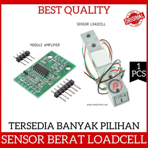 Jual Weight Sensor Ukur Berat Load Cell Loadcell Module Hx Timbangan