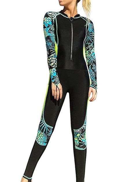 Sbart Women S Rash Guard Dive Skin Suit Uv Sun Protection Upf50 Breathable Full Body Swimsuit