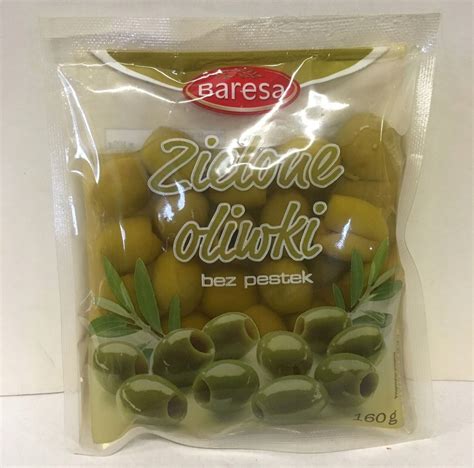 Zielone Oliwki Bez Pestek Baresa 160g 9235860049 Allegro Pl