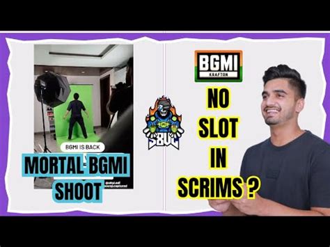 Mortal Bgmi Shoot And Team Mavi Slot Mortal Bgmi Mavi S Ul Youtube