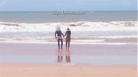 Ruiva o biquíni preto na praia Xvideos Xxx Filmes Porno