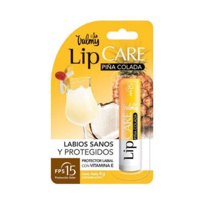 LABIAL CARE PROTECTOR PIÑA COLADA 4GR VALMY LIP Mi Bodega Express