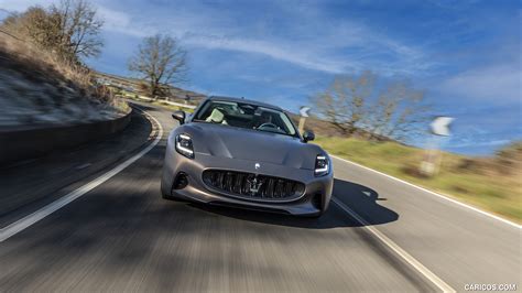 2023 Maserati Granturismo Folgore Color Copper Glance Front Caricos