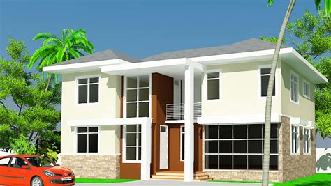 Ghana House Designs Floor Plans