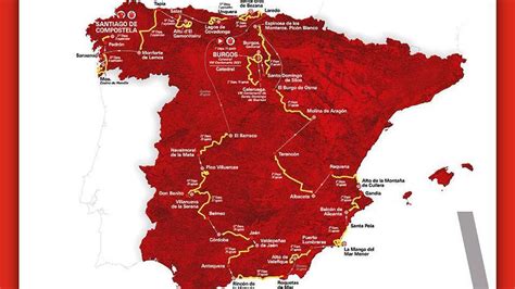 Recorrido oficial de la Vuelta a España 2021 Información