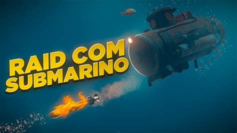 Vieram RAIDAR nossa base aquática 300 TORPEDOS Rust Part 4 4