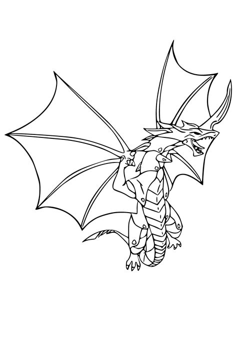 Darmowa Kolorowanka Bakugan Drago Do Druku Dla Dorosłych I Dzieci