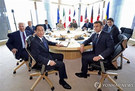 G7 이란 러에 탄도미사일 제공하면 중대 제재 공동성명 연합뉴스