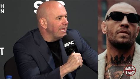 Dana White Shuts Down Conor Mcgregor September Ufc Return Youtube