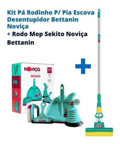 Rodo Mop Sekito Kit Completo Noviça Bettanin Original Parcelamento