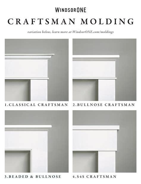 Craftsman Casing Options WindsorONE Moldings And Trim Farmhouse