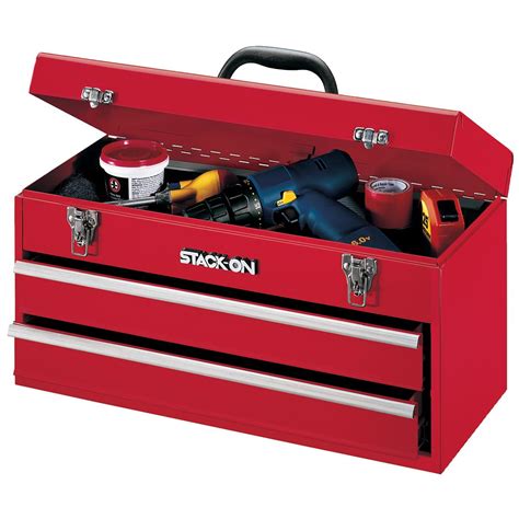 Stack On Coffre Outils De Po Tiroirs Rouge Home Depot Canada