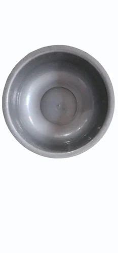 Round Gray Hdpe Ghamela Capacity Ml Inch At Piece In