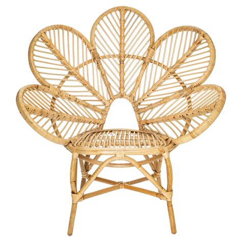 Kavalari Rattan Flower Chair Natural