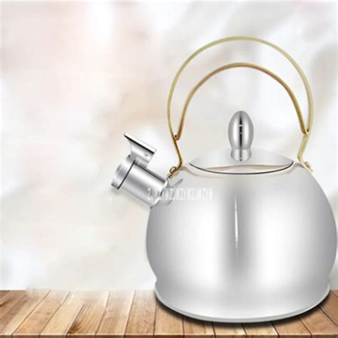 High Quality Stainless Steel Kettle Gs 04043g Automatic Whistle Large