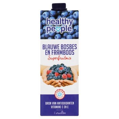 Healthy People Blauwe Bosbes En Framboos Supermarkt Java