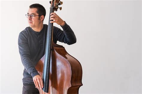 Premium Photo Professional Double Bass Player