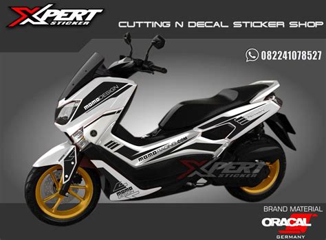 Jual Cutting Sticker Nmax Stiker Nmax Striping Nmax Yamaha Momo Design