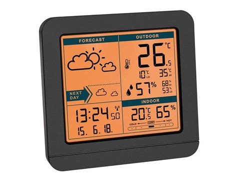 Tfa Dostmann Wetterstation Sky Schwarz Alltron