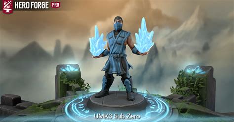 Umk3 Sub Zero Made With Hero Forge