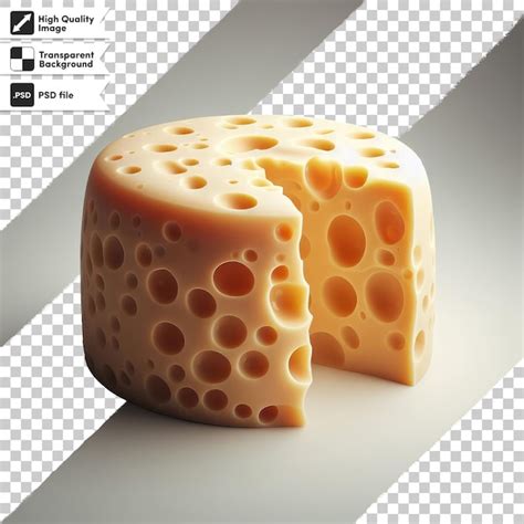 Premium Psd Psd Cheese On Transparent Background With Editable Mask Layer