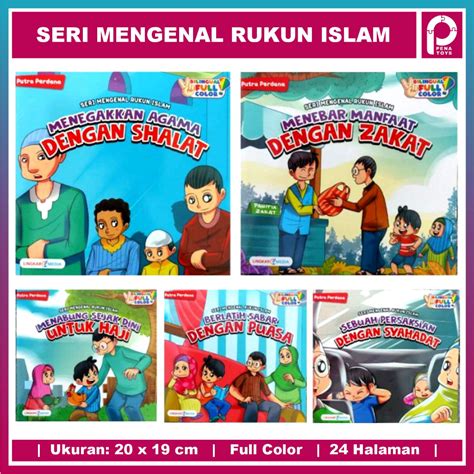 Jual Buku Cerita Seri Mengenal Rukun Islam Full Color Lm Eceran