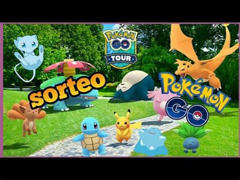 SORTEO PASE POKEMON GO TOUR KANTO MEW SHINY TODO KANTO SHINY Y MUCHO