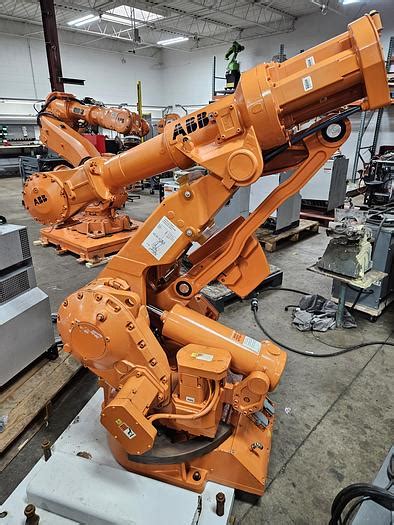 Used Abb Irb Industrial Robot With Irc Controller For