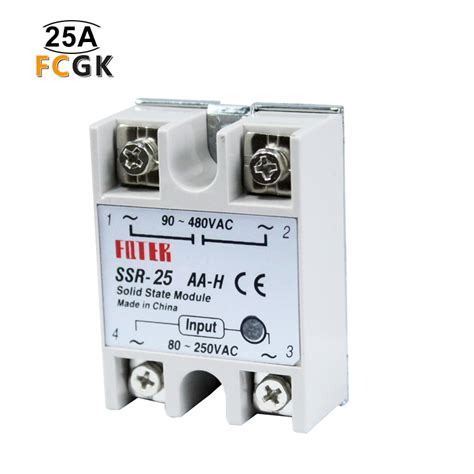 单相fortek Ssr固态继电器ac至ac 25a Buy Fotek Ssr 25a继电器，ssr 25a固态继电器ac至ac，单相继