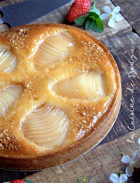 Tarte Amandine Aux Poires Ou La C L Bre Bourdaloue Artofit