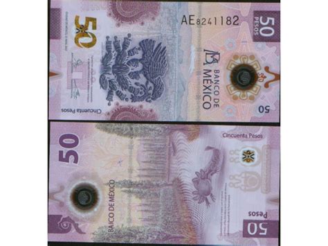 Mexico Pesos Unc Polymer Kupindo