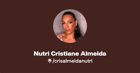 Nutri Cristiane Almeida Instagram Linktree