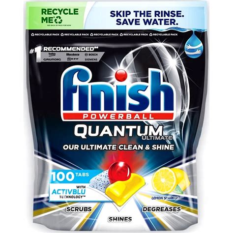 Kapsu Ki Do Zmywarki Finish Quantum Ultimate Lemon