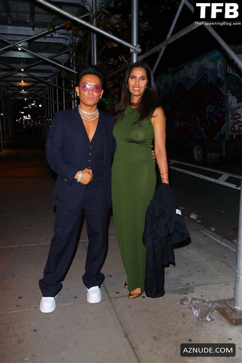 Padma Lakshmi Sexy Seen Flashing Her Nude Tits At The Cfda After Party