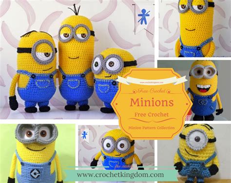 Minion Free Crochet Pattern Collection Ideas You Ll Love Crochet Kingdom