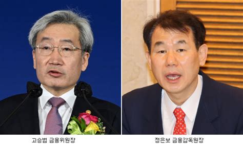 금융당국 두 수장 인사 설왕설래 금융지주 회장들도 촉각