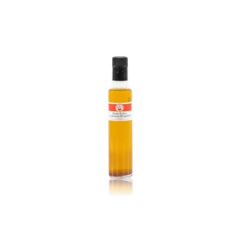 Huile D Olive Au Piment D Espelette 25cl Condiments Sauces