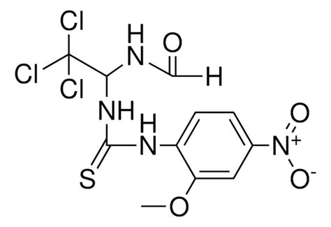 N Trichloro Methoxy Nitro Phenyl Thioureido Ethyl