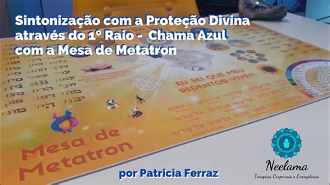 Sintonização a Proteção Divina através do 1º Raio Chama Azul