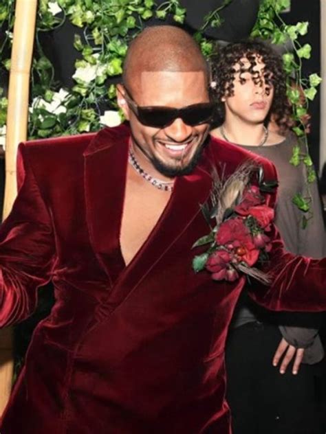 Met Gala After Party Usher Red Blazer Paragon Jackets