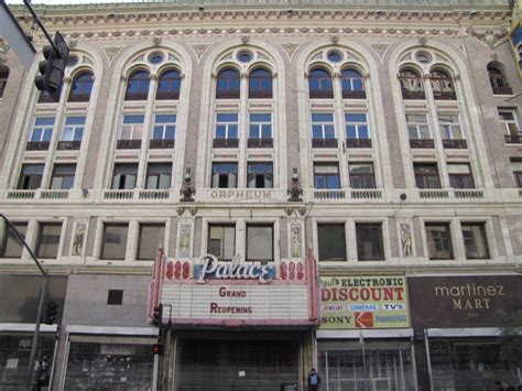 Palace Theater Los Angeles Ca Vintage Movie Theaters On