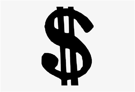 Dollar Signs Clip Art Black And White