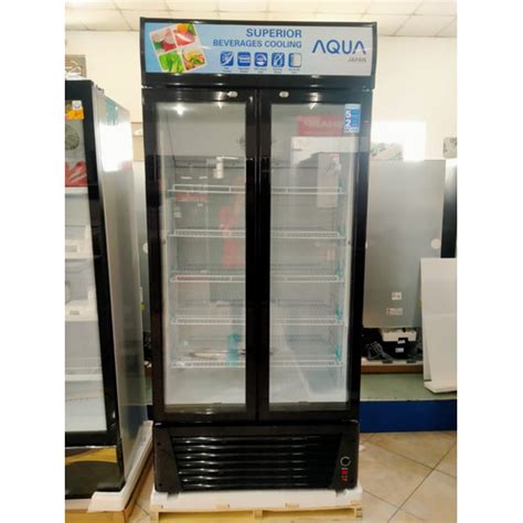 Jual Showcase AQUA AQB 600 Kulkas Display Kaca Minuman Showcase