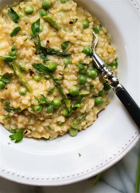 Spring Pea And Asparagus Risotto Cookie And Kate