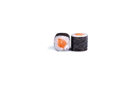 Rollos De Sushi JaponÃ©s Aislados En Blanco Foto Premium