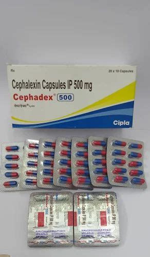 Cephadex 500mg Cephalexin 500 Mg Capsule At Rs 173 8 Strip In Nagpur