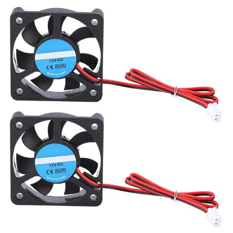 Ventilador De Enfriamiento De Impresora 3D De 2 Piezas 5010 2Pin 12V