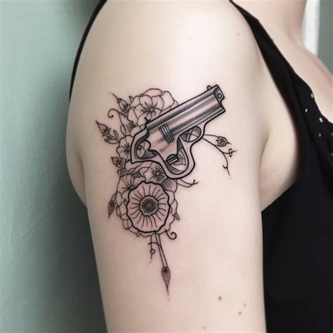 53 Pistol Tattoo Ideas - TattooClue.com